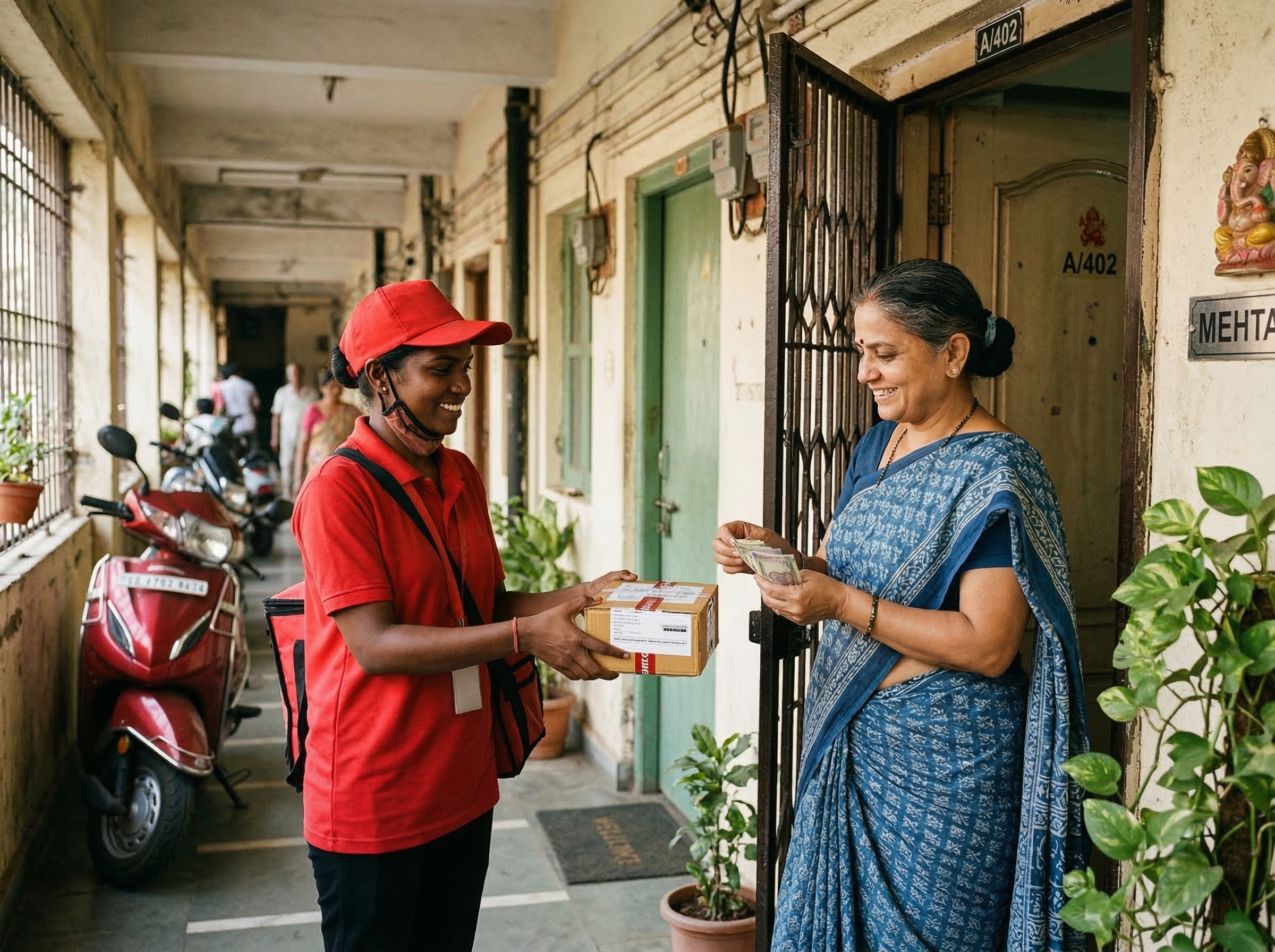 COD payment collection in India